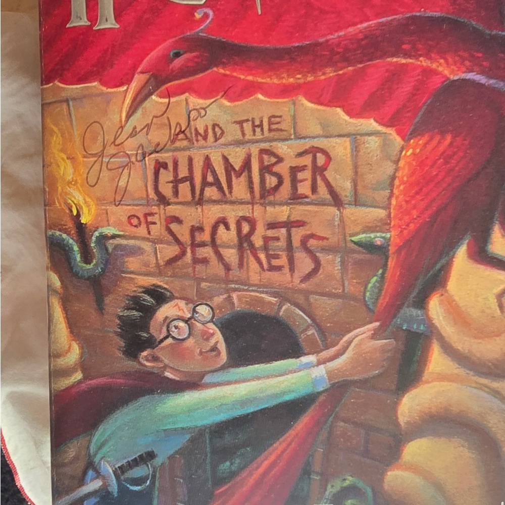 Warner Bros. and the Chamber of Secrets - Red Hardcover Kids Book